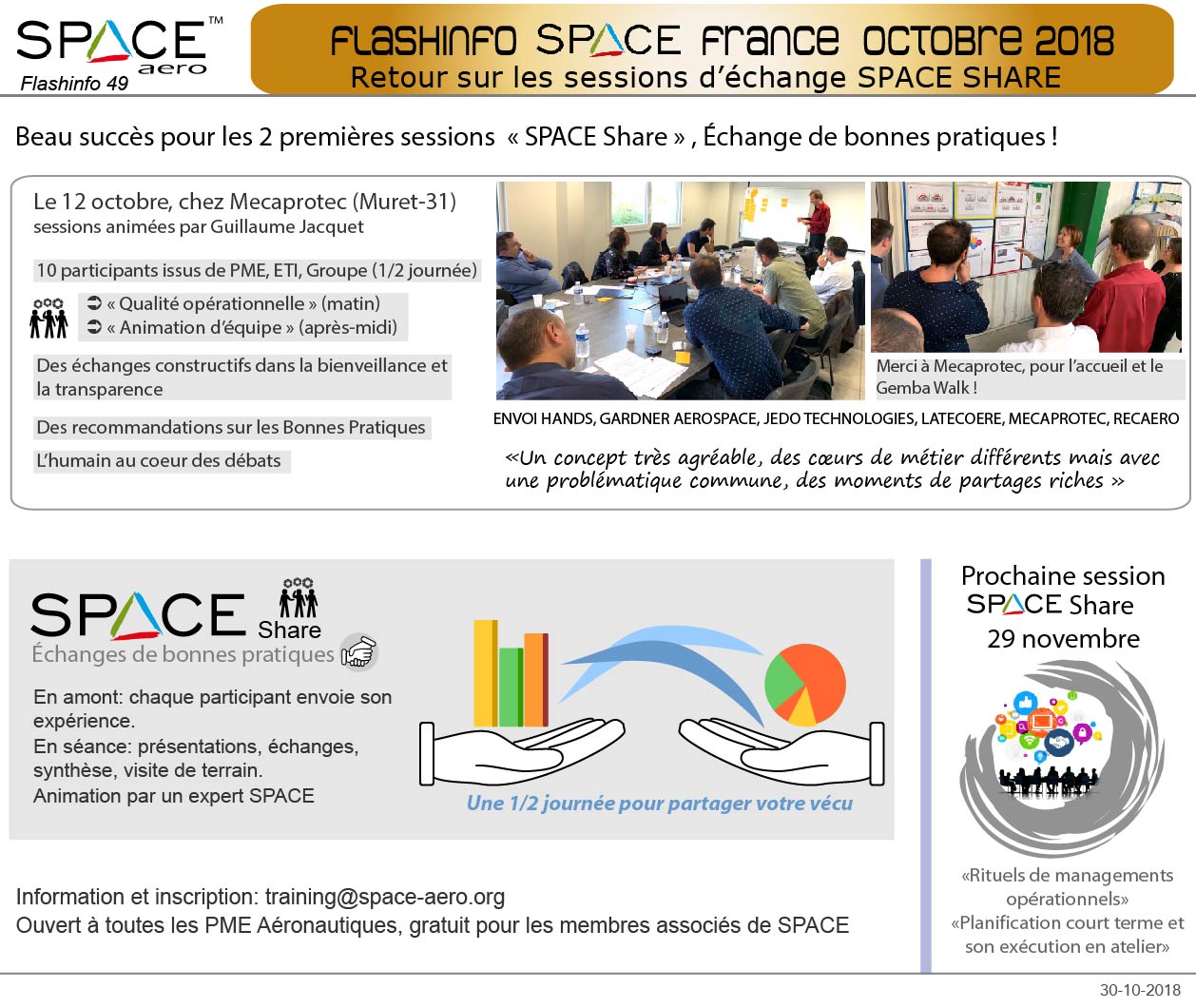 FLASHINFO N°49 – Octobre 2018